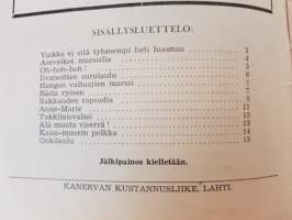 Rakkauden rapsodia. Sikermä Pallen parhaita revyylauluja, 1941. Vihko 13.