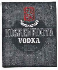 Koskekorva Vodka  - viinaetiketti