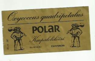 Polar Alko nr 191   - viinaetiketti 2 kpl