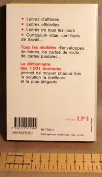 La correspondance pratique, 1995. Kuinka ranskaksi vietitään kirjallisesti oikein.