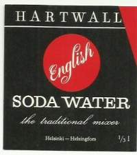 English Soda Water -   juomaetiketti