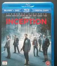 Inception Blu-ray - elokuva +DVD + Digital cpoy