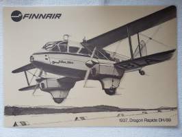Finnair - 1937, Silver Star, Dragon Rapide DH/89