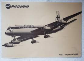 Finnair - 1969, Douglas DC-8-62