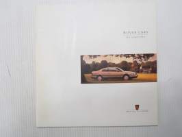 Rover Cars october 1994 -myyntiesite / sales brochure