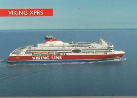 Viking XPRS - laivakortti, laivapostikortti kulkematon