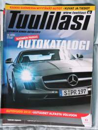 Tuulilasi 2009 N:o 14 - Autokatalogi 2010: 40 merkkiä, 300 mallia- ei tule autoista pula!