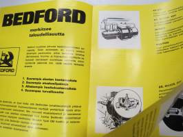 Bedford &quot;Petteri kertoo muutoksista ja parannuksista&quot; kuorma-auto -myyntiesite / sales brochure