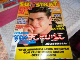 Suosikki 6/1989 (taskupokkari George Michael) Elvis ja eversti, Neumann, Tom Cruise, Kylie Minogue, Roxette