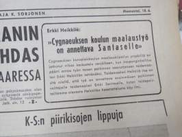 Keski-Suomen Iltalehti 1962 nr 139, 18.6.1962, ilmestynyt Jyväskylässä