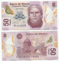 Meksiko  50 Pesos 2012  seteli