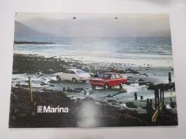 Morris Marina 1975 -myyntiesite / sales brochure