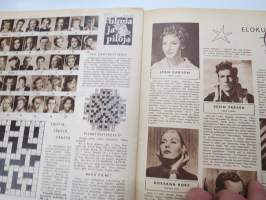 Elokuva-Aitta 1956 nr 19, Merten sudet, Tauno Palo &amp; Belinda Lee -kuva, Lottien sotaa, James Stewart, sivu 7. kuva - Marilyn Monroe ym.
