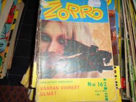 El Zorro  nro 162, 8/1972 Vaaran vihreät silmät