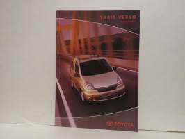 Toyota Yaris Verso tekniset tiedot