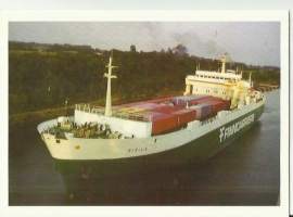 Sirius 1973  - laivakortti, laivapostikortti kulkematon