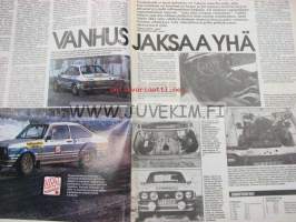 Vauhdin maailma 1982 nr 7 -mm. Yamaha XJ 750 Seca, FHRA American Car Show 82 Helsingin jäähalli, Ahveniston EM-rallicross, Superbike ruissalon ajojen parasta