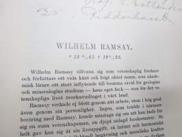 Minnesteckning över Wilhelm Ramsay