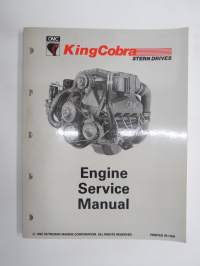 OMC Cobra - King Cobra Stern drives Engine Service Manual