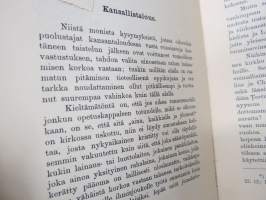 Tieteiden taistelut, kannessa Santeri Alkio -alkuperäinen nimikirjoitus / with original Santeri Alkio signature