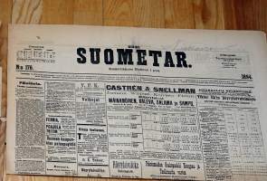Uusi Suometar 1.8. 1894  sanomalehti