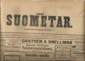 Uusi Suometar 18.8. 1894  sanomalehti