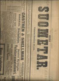 Uusi Suometar 14.8. 1894  sanomalehti