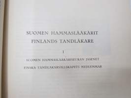 Suomen hammaslääkärit 1928 Finlands tandläkare -matrikkeli / roll of finnish dentists