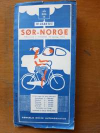 KNA Bilkartet Sør-Norge, 1956.