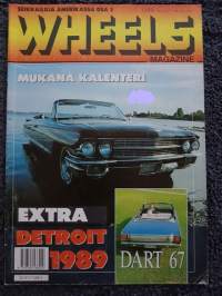 Wheels magazine 1989 N:o 1. Vuoden 1989 kalenteri.