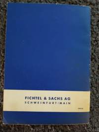 Sachs 50 kaksivaihde käsikirja Nr. 312.2 Fi/2