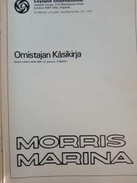Morris Marina - omistajan käsikirja 1976.