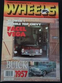 Wheels magazine 1988 N:o 5. Keskiaukeamalla Buick Century 1957.