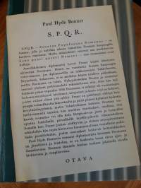 S.P.Q.R., romaani nykypäivien Roomasta