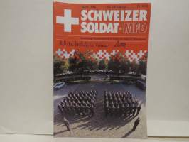 Schweizer soldat März 1990