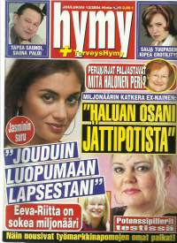 Hymy lehti 2004 nr 12 - Saija Tuupasen erö, Jasminin suru, sokea miljonääri, Tarja Halonen perii, Tapani Kansan sauna paloi