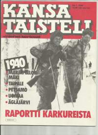 Kansa taisteli - miehet kertovat 1986 nr 1 / 1940 Marjapellonmäki, Taipale, Petsamo. Uomaa, Ägläjärvi, raportti karkureista