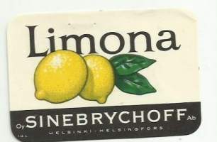 Limona -  juomaetiketti