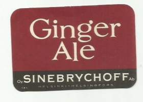 Ginger Ale  -  juomaetiketti