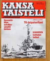 Kansa taisteli - miehet kertovat 1978 nr 9 / Neuvostoliiton sukellusveneitä, Arvo Alanne TK, Ilmarisen kohtalonhetket, partisaanien yöllinen hyökkäys