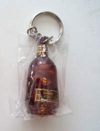 Hennesy pullo   6x2 cm  - avaimenperä muovia