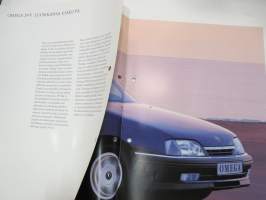 Opel Omega / Omega Caravan 199? -myyntiesite / sales brochure