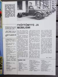 MOBILISTI - lehti vanhojen ajoneuvojen harrastajille 3/1992.