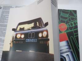 BMW 524td 1983 -myyntiesite / sales brochure