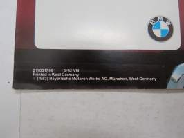 BMW 316, 318i, 320i, 323i 1983 Farben &amp; Polster - Colour and upholstery - Coloris et garniture - Colores e interiores - Colori ed interni - Färg och klädsel