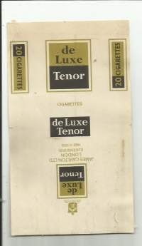Tenor de Luxe     - savukerasian aihio  tupakkaetiketti