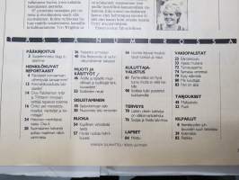 Kotiliesi 1987 nr 3, 6.2.1987, Pakolaiset korvaamaan vähentyvää kansaamme?, Sadunkertojan koti - Minna Laukkanen, Kirjailijat &amp; näyttelijät - peli menetetty?