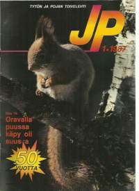 JP  Tytön ja Pojan toivelehti 1987 nr 1 / Oravalla puussa, Joka Poika 50 v