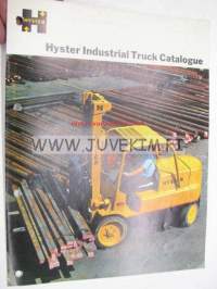 Hyster Industrial Truck Catalogue -myyntiesite englanniksi