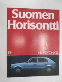 Horizon GL - Suomen Horisontti -myyntiesite / sales brochure